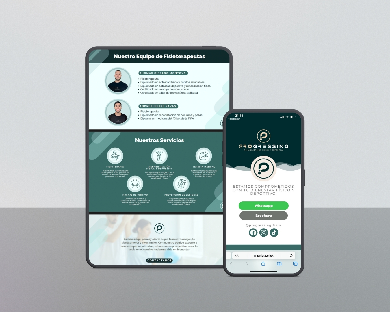Progressing desarrollo de marca por Worklub