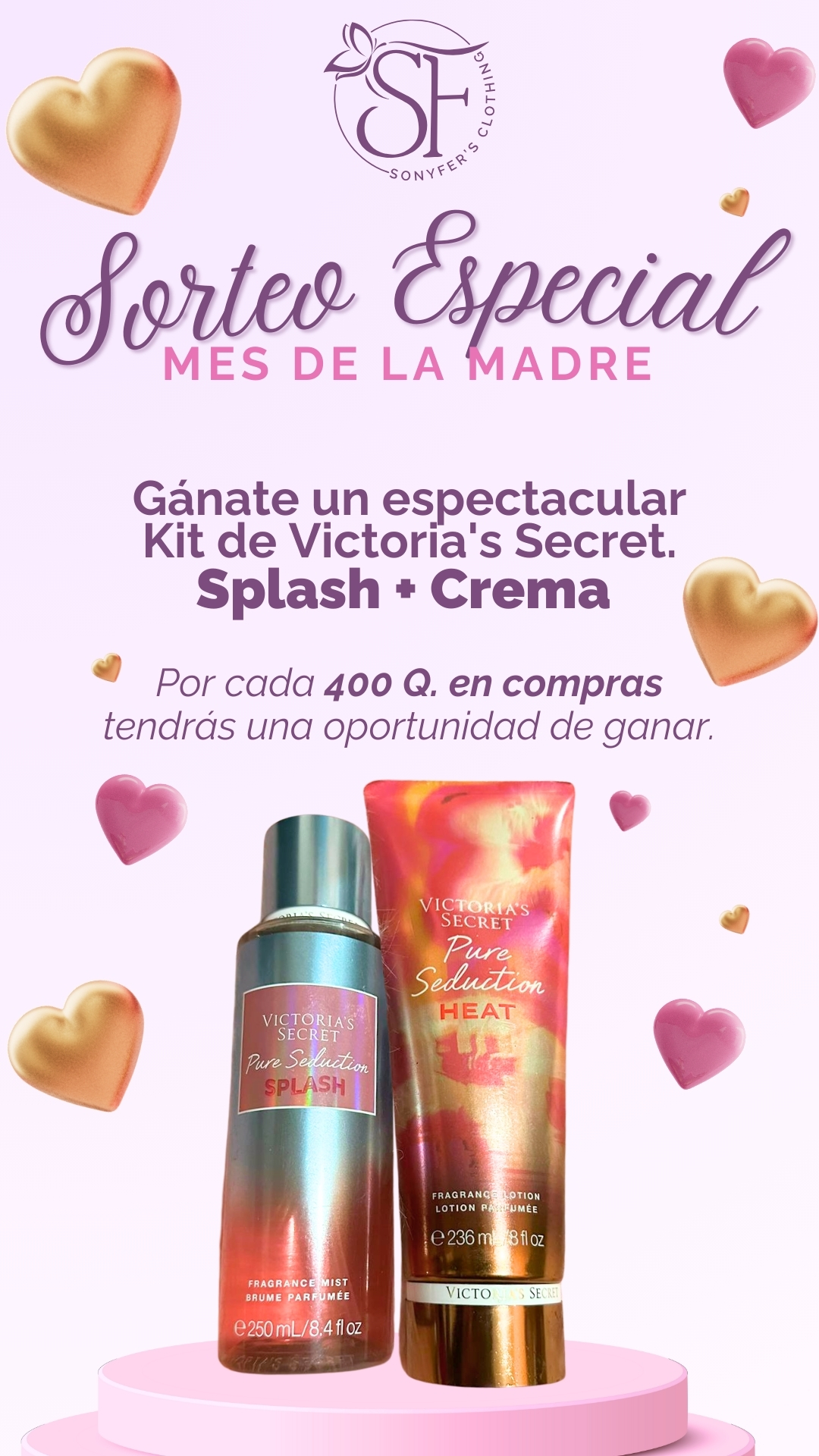 Sorteo Sonyfers Kit de Victoria's Secret.