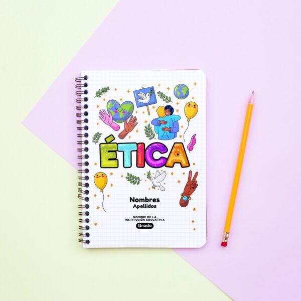 Pack de Plantillas Editables en Canva de Portadas Escolares para Cuadernos - 12 Materias - Image 9